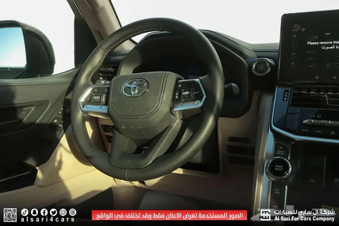 تويوتا لاند كروزر GXR L3 2025 اقساط بنوك وشركات 16
