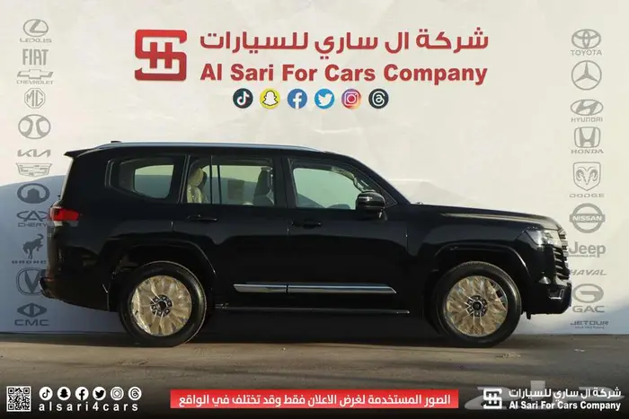 تويوتا لاند كروزر GXR L3 2025 إقساط بنوك وشركات 7