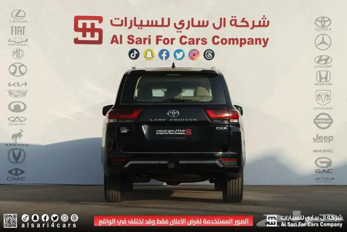 تويوتا لاند كروزر GXR L3 2025 إقساط بنوك وشركات 11
