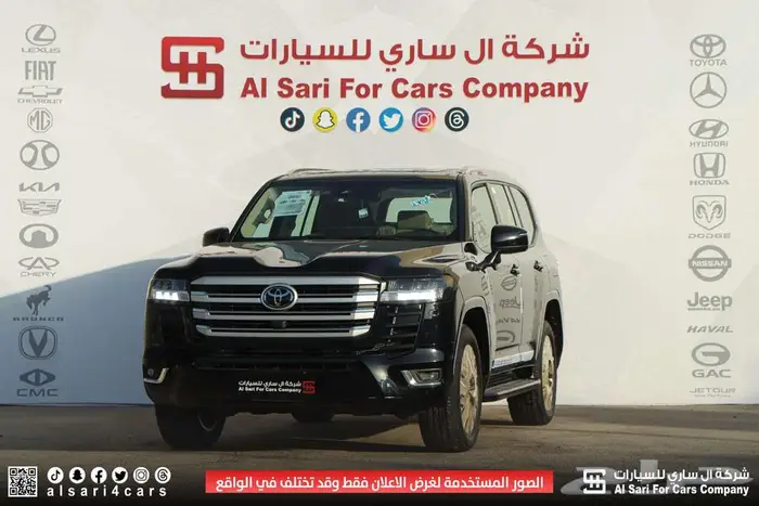 تويوتا لاند كروزر GXR L3 2025 إقساط بنوك وشركات 13