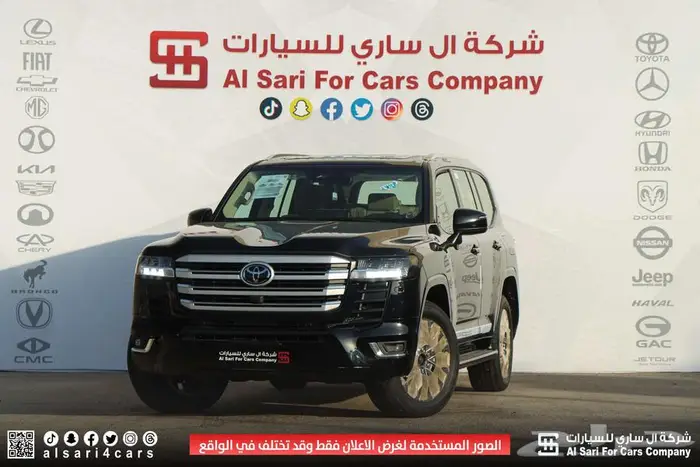 تويوتا لاند كروزر GXR L3 2025 إقساط بنوك وشركات 16