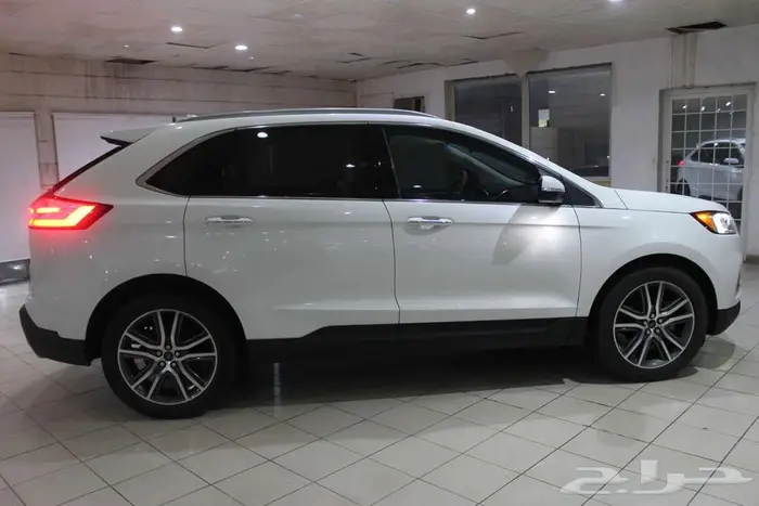 فورد إدج 2020 ابيض بطاقة جمركية 5