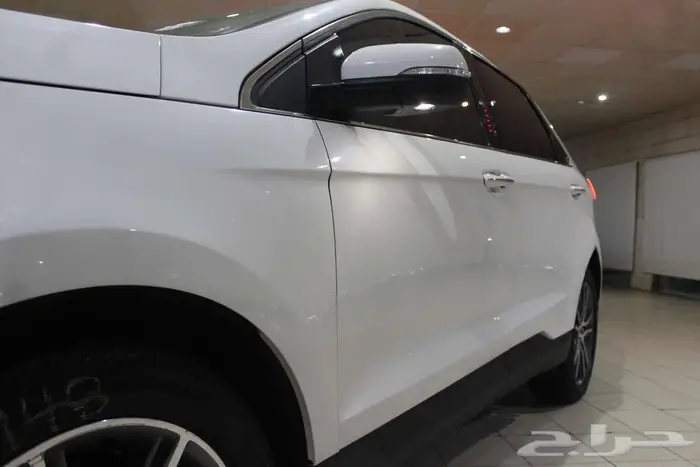 فورد إدج 2020 ابيض بطاقة جمركية 6