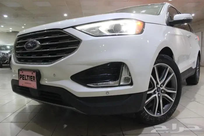 فورد إدج 2020 ابيض بطاقة جمركية 9