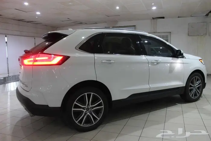 فورد إدج 2020 ابيض بطاقة جمركية 18