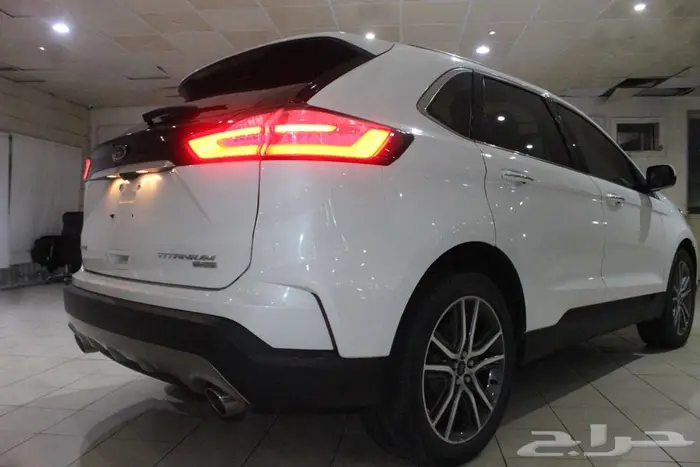 فورد إدج 2020 ابيض بطاقة جمركية 16