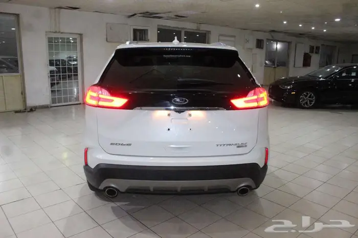 فورد إدج 2020 ابيض بطاقة جمركية 14