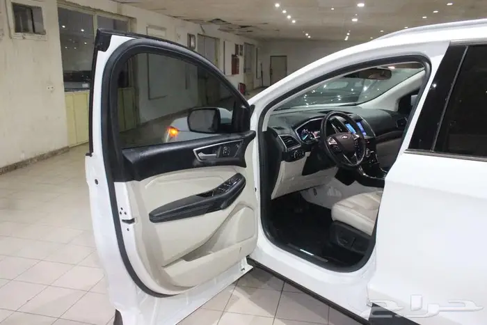 فورد إدج 2020 ابيض بطاقة جمركية 27
