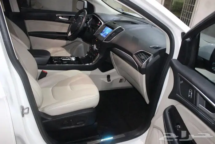 فورد إدج 2020 ابيض بطاقة جمركية 57
