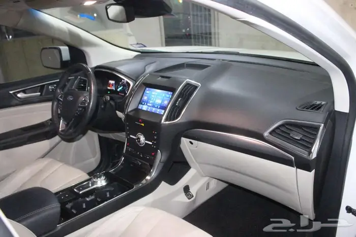 فورد إدج 2020 ابيض بطاقة جمركية 53