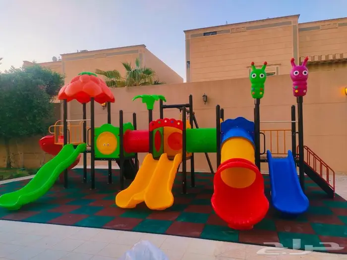 مراجيح وزحاليق العاب اطفال توريد وتركيب 14