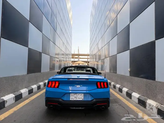 موستنج 2024 كشف ايكو بوست V4 فل لون جميل أزرق بجدة الان 10