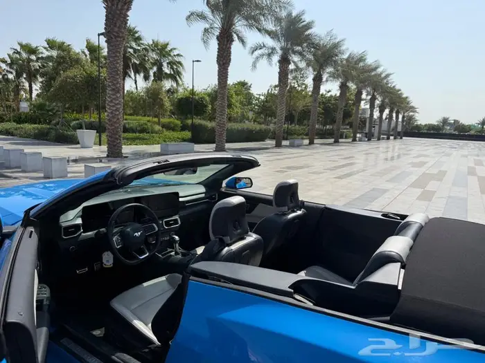 موستنج 2024 كشف ايكو بوست V4 فل لون جميل أزرق بجدة الان 7