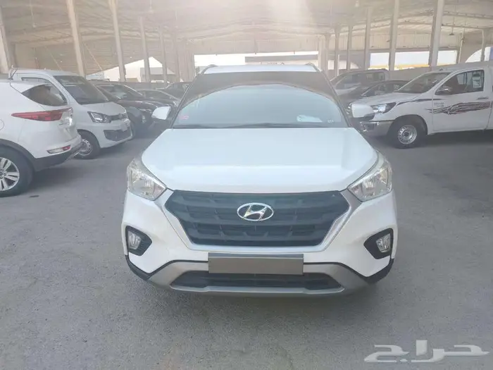 هونداي كريتا 2020 ابيض بودي ومحركات نظيف ب 48.000 ريال 4