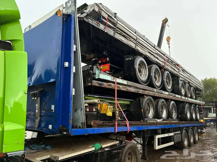 تيادر سطحة ستاير ثلاثة محاور BPW بي بي فرامل هوب بطاقة 7