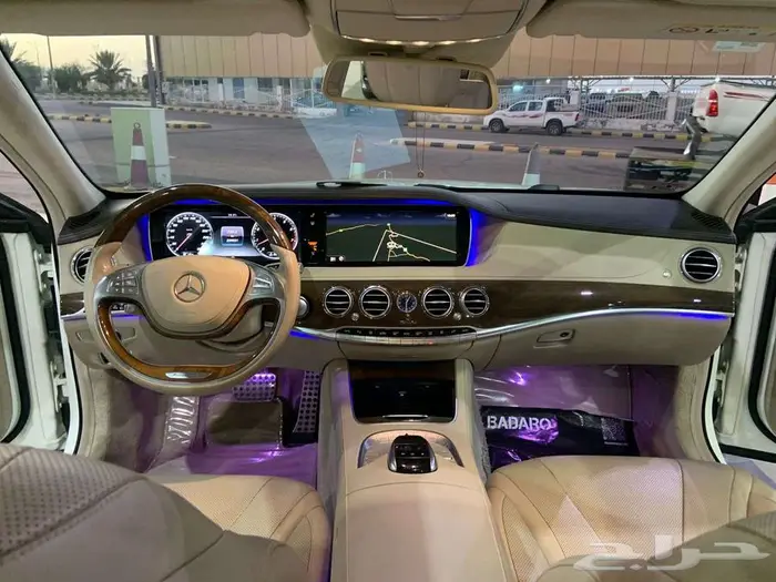 مرسيدس S400 فل كامل موديل 2015 مكينة 6 سلندر 17