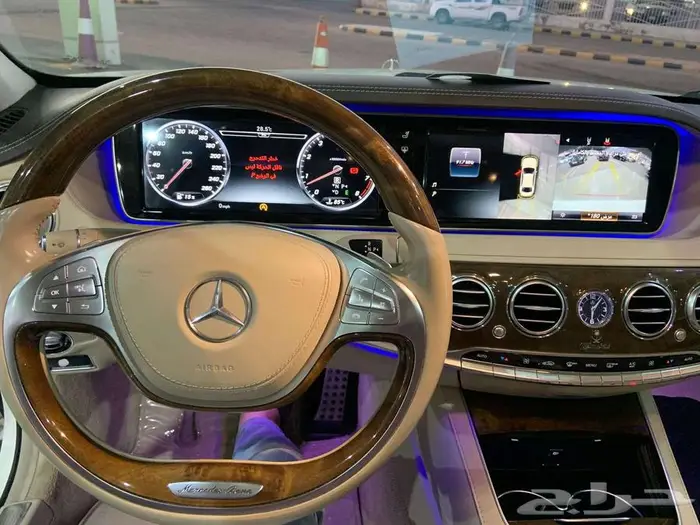 مرسيدس S400 فل كامل موديل 2015 مكينة 6 سلندر 23