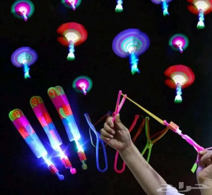 لعبة طائرة هليكوبتر المضيئة 0