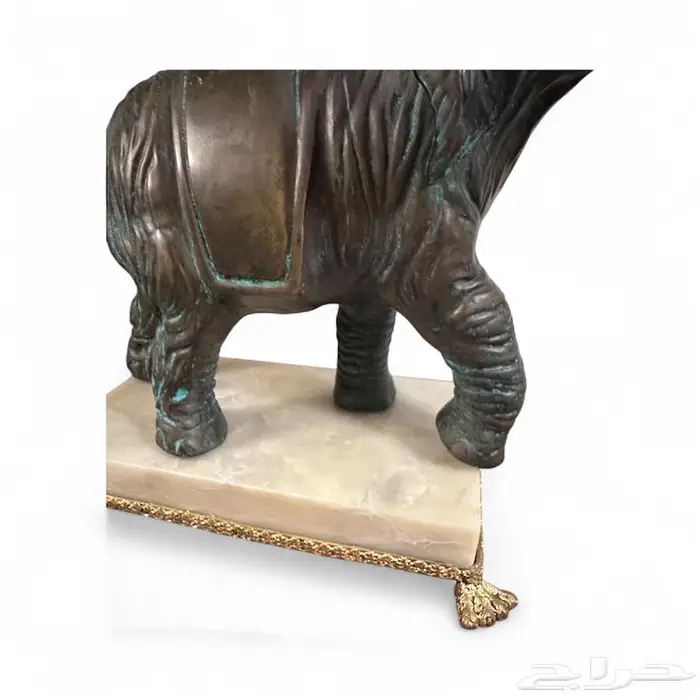 صحن كريستال بقاعدة من البرونز 5