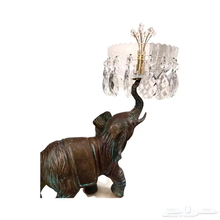 صحن كريستال بقاعدة من البرونز 3