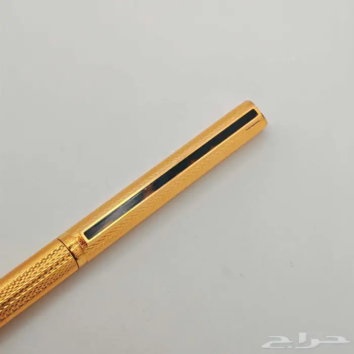 قلم دانهيل جاف الذهبي الفاخر   إصدار نادر 7