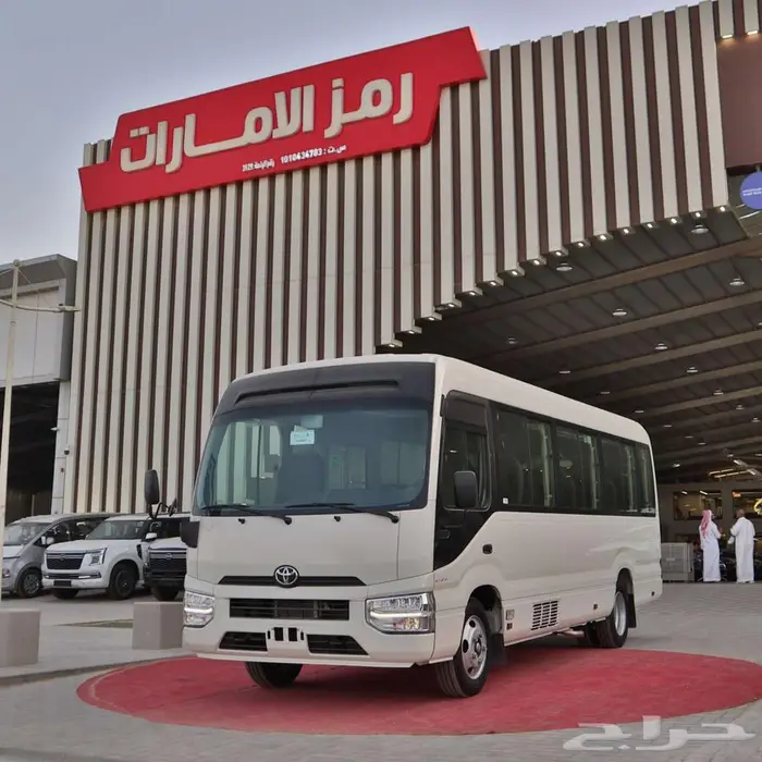 تويوتا باص كوستر 22 راكب و 23راكب خليجي 2025 ديزل 17