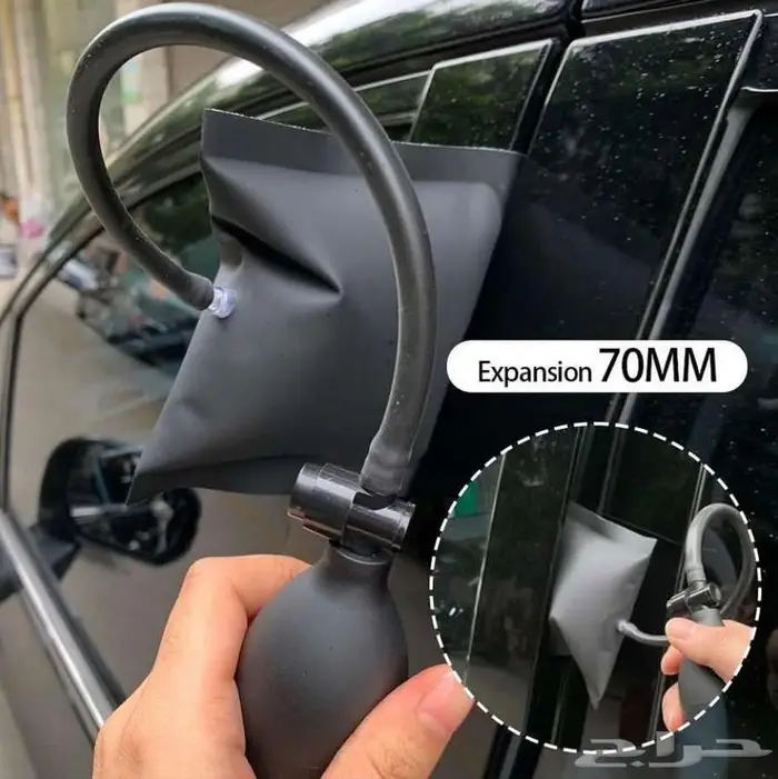 منفاخ هوائي لفتح باب السيارة 0