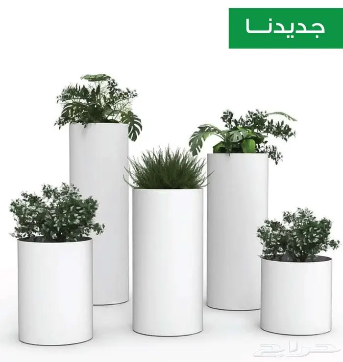 احواض للزراعة كبيرة بسعر الجملة مراكن للأشجار الضخمة فايبر 62