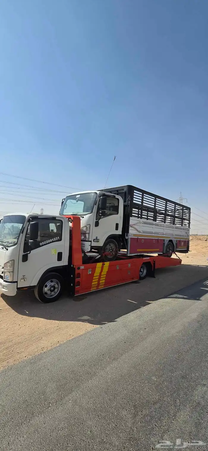 سطحة عادي لنقل الباصات و الدينات و السيارات المصدومة و متعطل 4