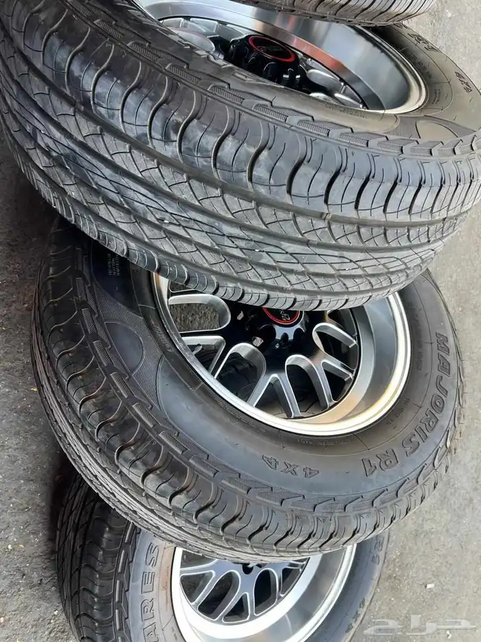 جنوط ولدات مع كفرات صيني بزرعه 265.65.18 اخت الجدد 2