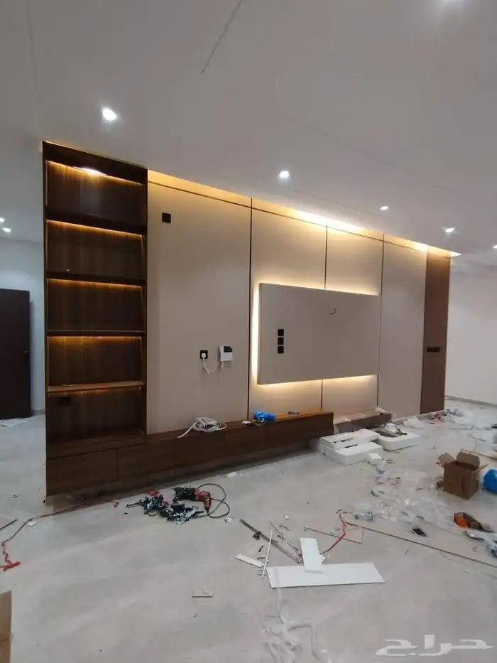 ديكورات شيبورد مع شاشه 6