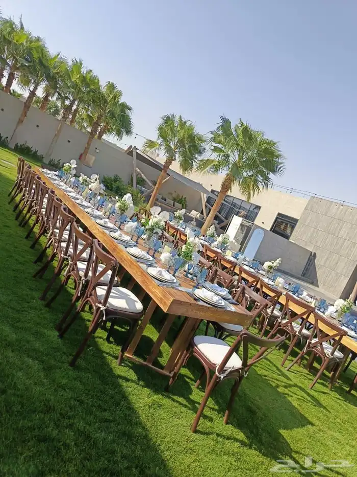 تاجير طاولات ريفيه تاجير جلسات شعبيه سماعات 9