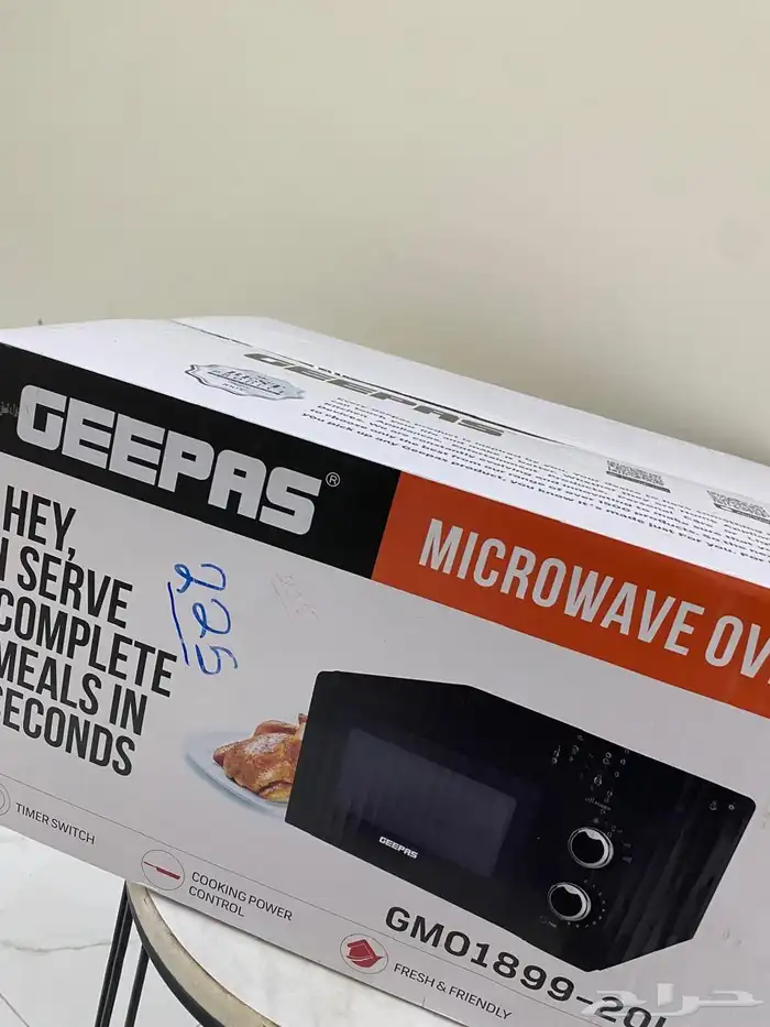 فرن مايكرويف جديد ما استخدم بكرتونه 3