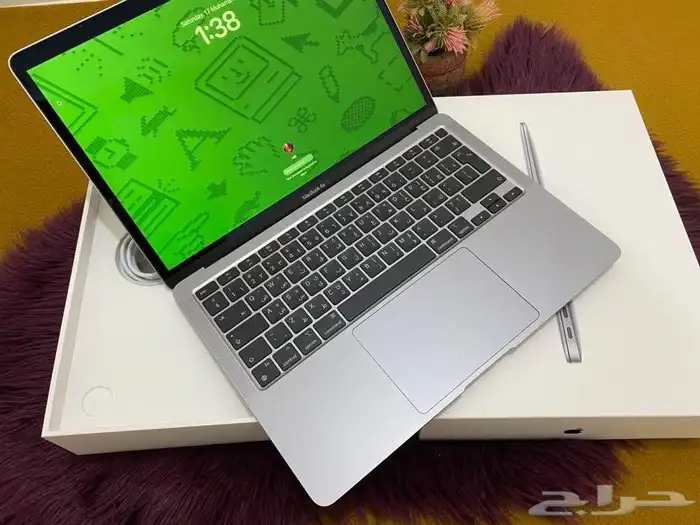 ماك بوك اير M1 ضمان STC نفس الجديد 8