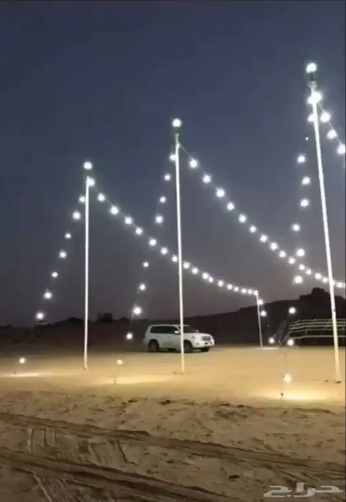 عامود حامل عقود لمبات المخيمات 0