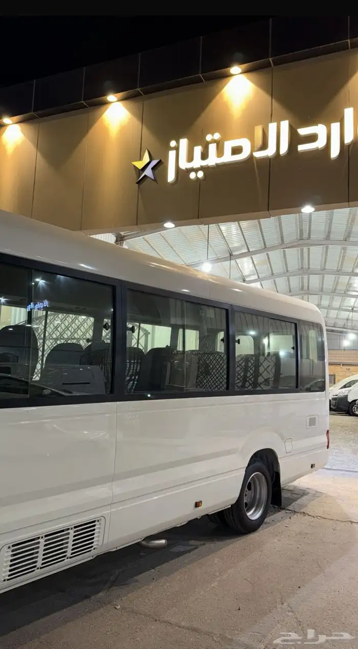 باص كوستر 2025 قير اوتماتيك ديزل سعودي 265.000شامل الضريبة 1