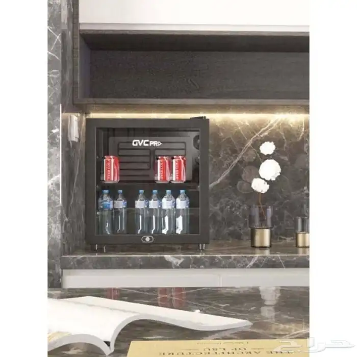 لاجة ذكية صغيرة من GVC PRO - سعة 50 لتر GVRG75 ثلاجة صغيرة 4