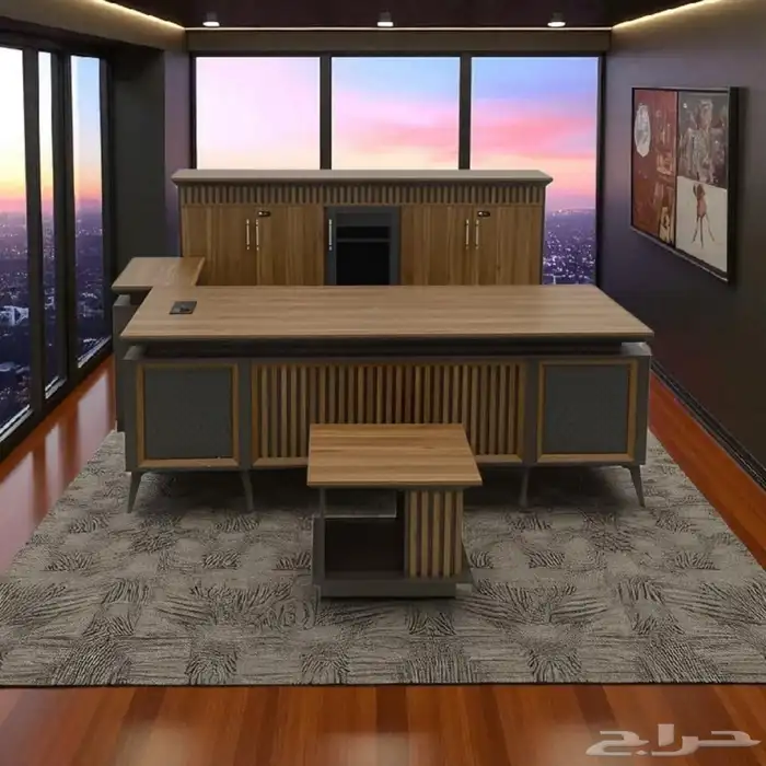 مودرن فخم مجموعة مكاتب طقم كامل كنب مودرن فخم كرسي متحرك 1