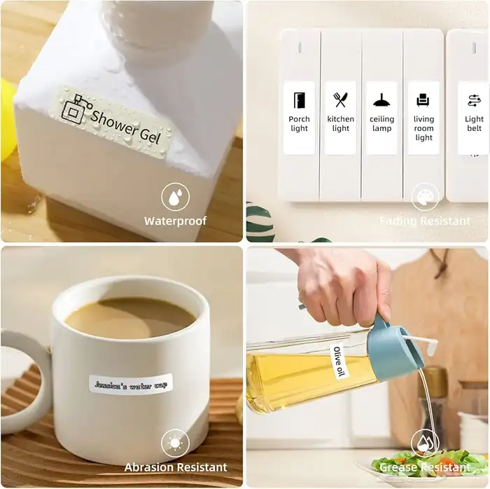 طابعة ملصقات بلوتوث NIIMBOT D110 4
