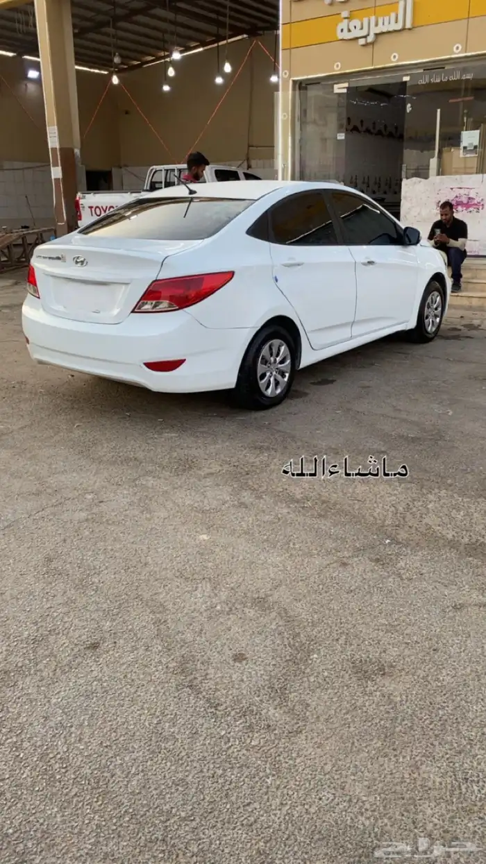 اكسنت 2016 استاندر الممشى 40 قير مكينه شرط 5