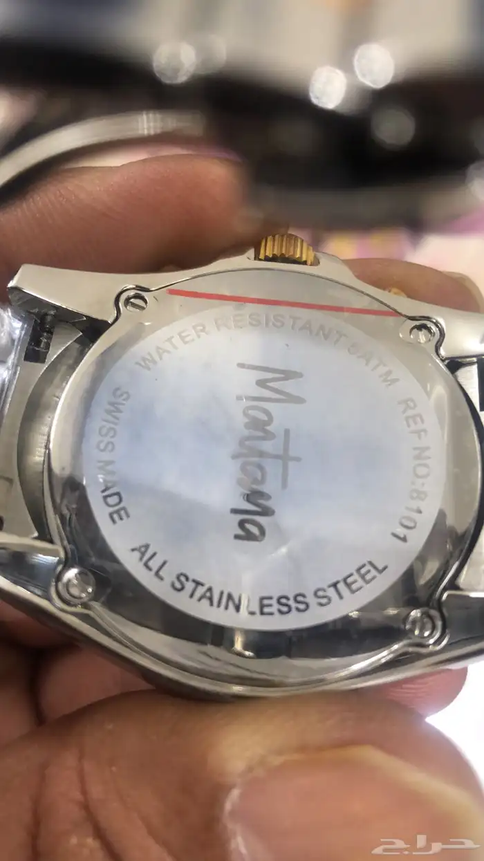 ساعه سويسريه جديده ماركتMontana من مادة الستانلس ستيل 0
