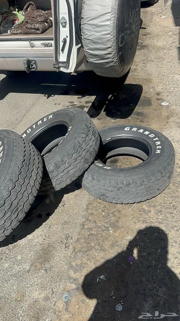 كفرات دانلوب طقم نضيفه 2