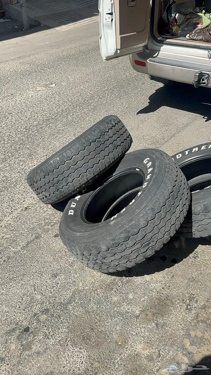 كفرات دانلوب طقم نضيفه 4
