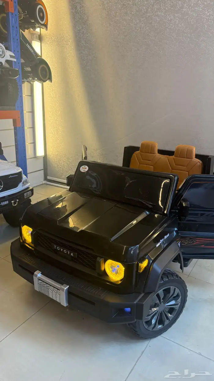 سياره كهربائي اطفال 12فولت جيب شاص 4محرك مميزه مناسبه لتاجير 3