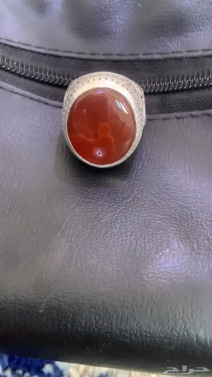 خاتم عقيق يمني مصور 3