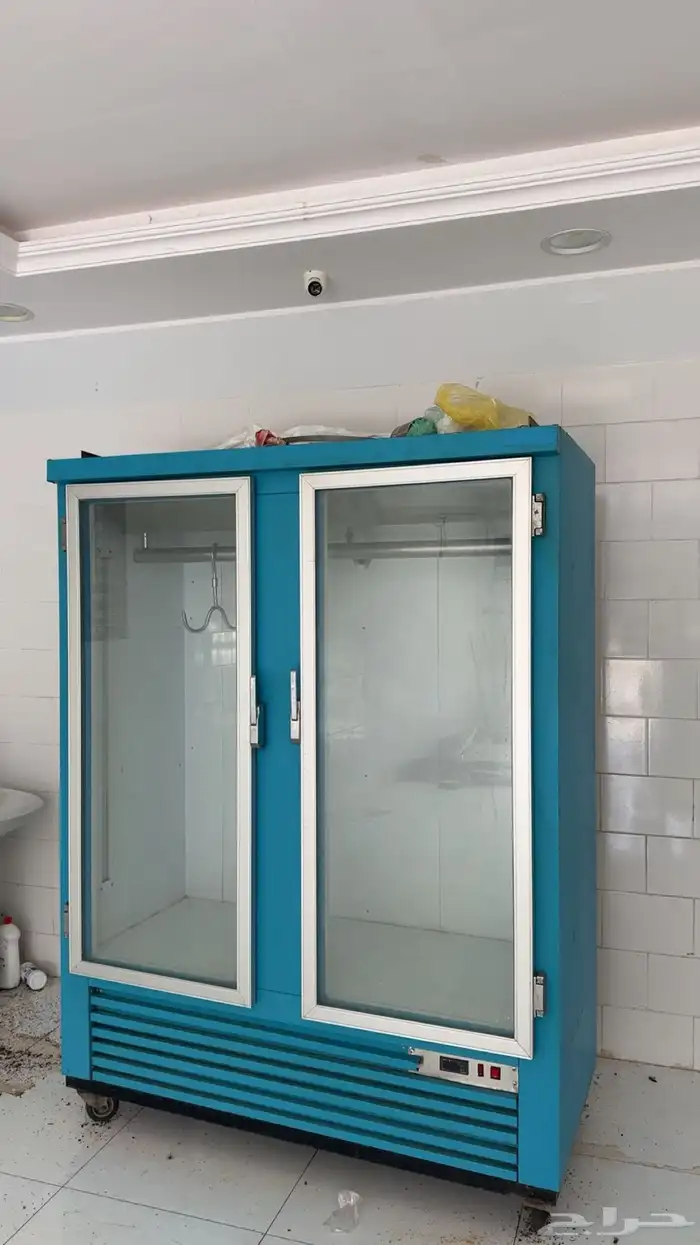 ثلاجة لحم   منشار تقطيع  ميزان 0