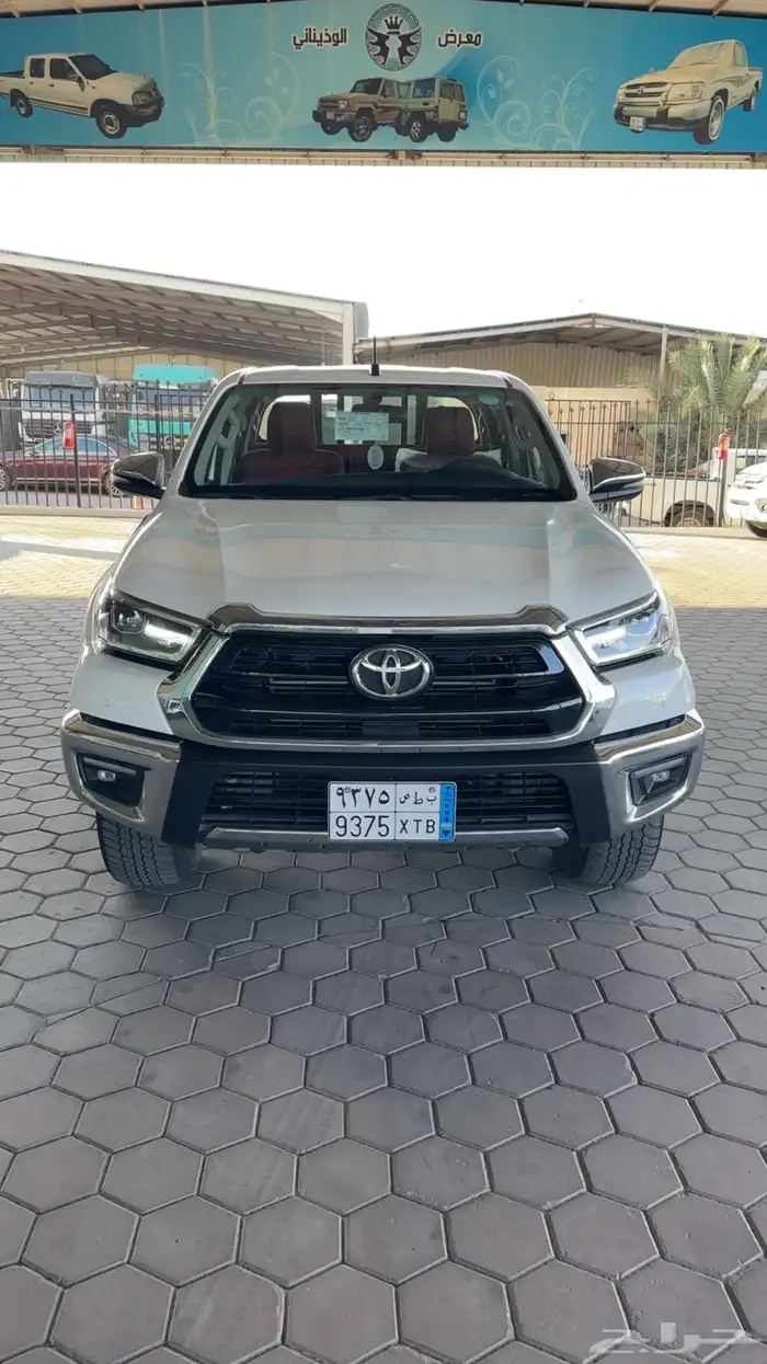 هايلكس 2024 سعودي فل كامل ديزل (محرك 2400) ب 130.000 0
