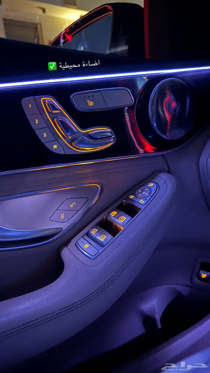 مرسيدس C300 شد المصنع 16