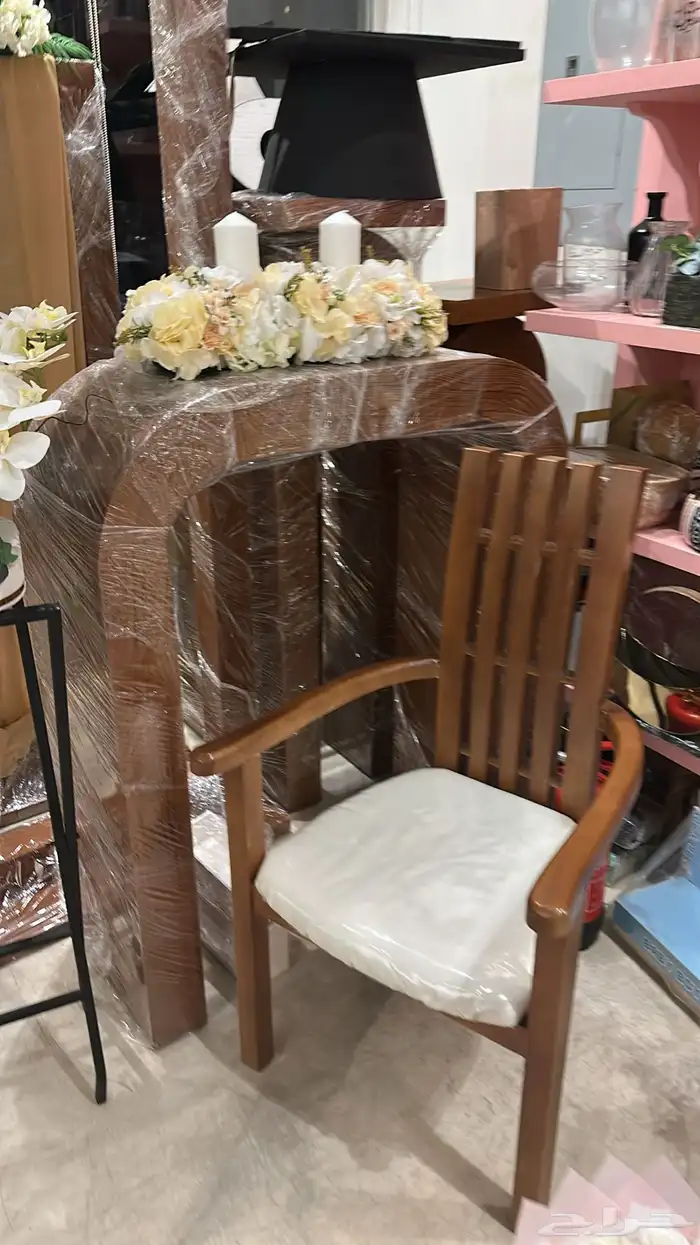 طاولات وكراسي خشب زان للبيع مستعجل 4