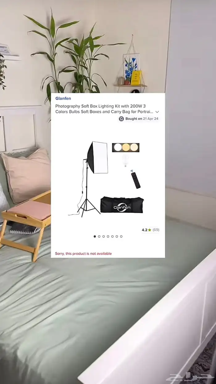 اضاءة لتصوير الفيديو جديدة 1